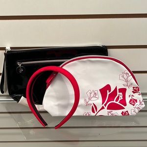 Make up bags in here been set